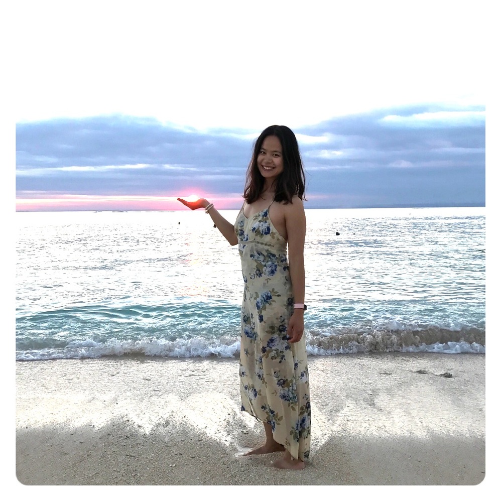 Gorgeous flower print maxi